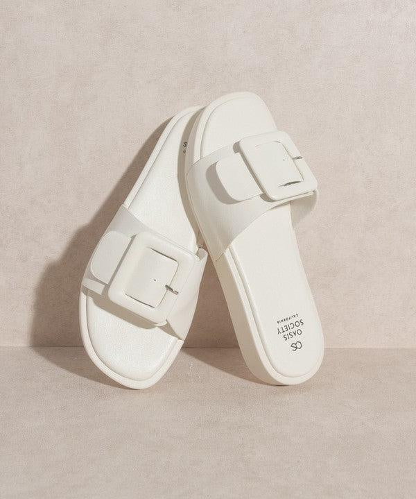 Daisy - Single Buckle Slide - Sunday Golden
