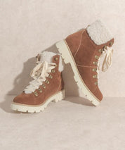 OASIS SOCIETY Aaliyah - Winter Ankle Bootie - Sunday Golden