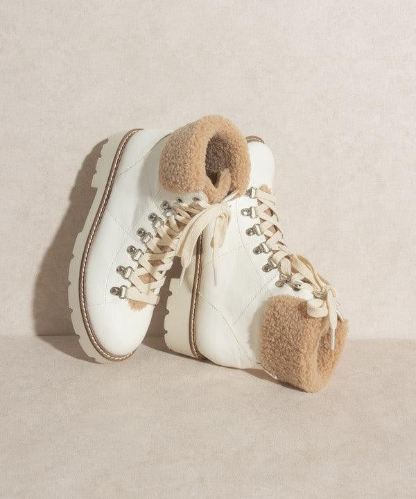 OASIS SOCIETY Aaliyah - Winter Ankle Bootie - Sunday Golden