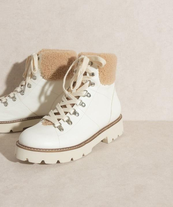 OASIS SOCIETY Aaliyah - Winter Ankle Bootie - Sunday Golden