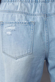 High Rise Drawstring Shorts - Sunday Golden
