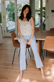 Kate 90'S Vintage Ankle Flare - Sunday Golden