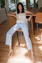 Kate 90'S Vintage Ankle Flare - Sunday Golden