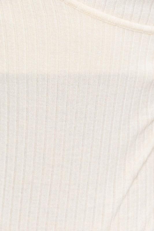 Long Sleeve Surplice Bodysuit - Sunday Golden