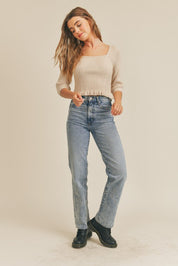 Rib Knit Top