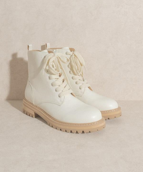 Amora - Military Bootie - Sunday Golden