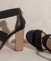 Presleym Lifted Heel Sandal