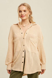 Soft Thermal Knit Top - Sunday Golden