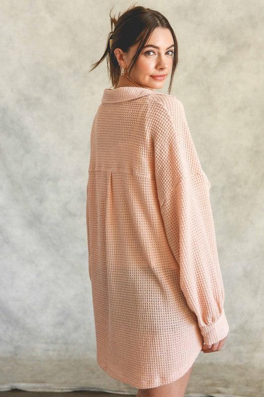 Soft Thermal Knit Top - Sunday Golden