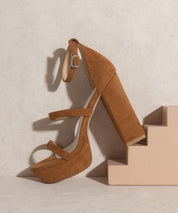 Raelynn Suede Platform Heels