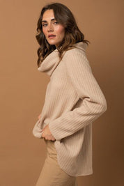 Lala Long Sleeve Turtleneck Top - Sunday Golden
