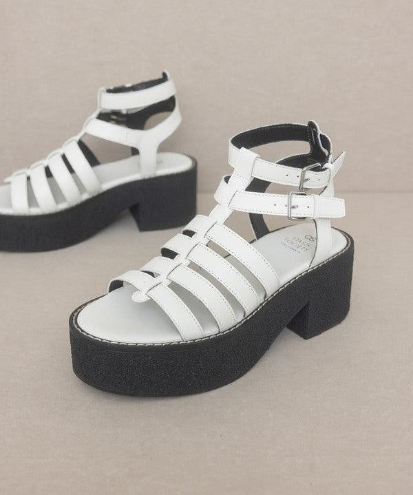 Lindsey - Platform Gladiator Sandal - Sunday Golden