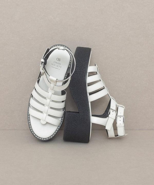 Lindsey - Platform Gladiator Sandal - Sunday Golden