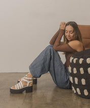 Lindsey - Platform Gladiator Sandal - Sunday Golden
