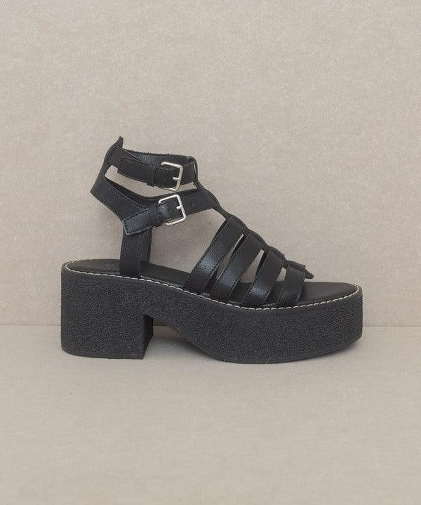 Lindsey - Platform Gladiator Sandal - Sunday Golden