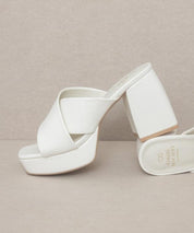 Carmen - Chunky Platform Mule Heel - Sunday Golden