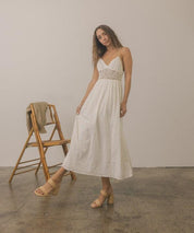 Kayla - Raffia Sandal Heel - Sunday Golden