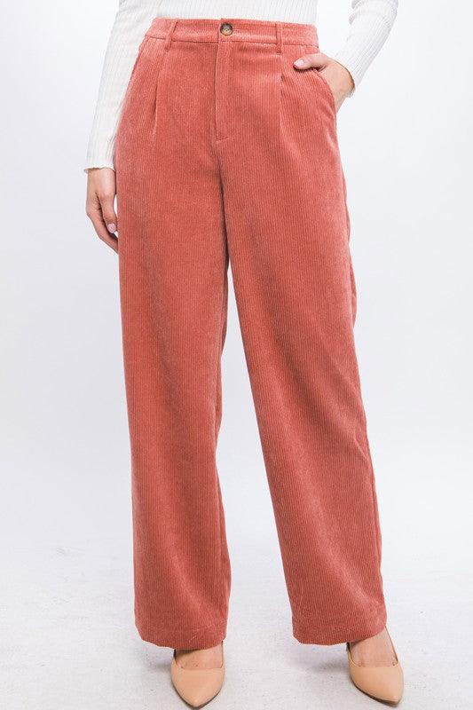 Billy Corduroy Trouser Pants - Sunday Golden