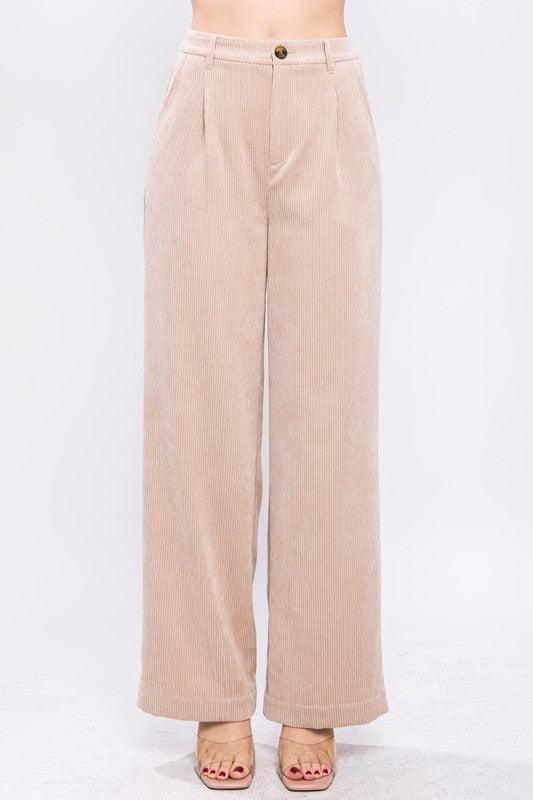 Billy Corduroy Trouser Pants - Sunday Golden