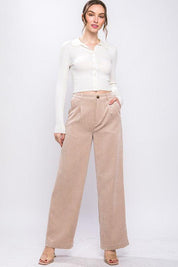 Billy Corduroy Trouser Pants - Sunday Golden