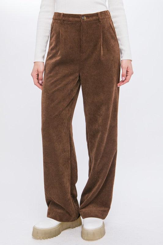 Billy Corduroy Trouser Pants - Sunday Golden