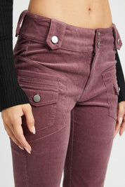 Low Rise Pants w/ Bell Bottoms - Sunday Golden