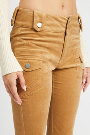Low Rise Pants w/ Bell Bottoms - Sunday Golden