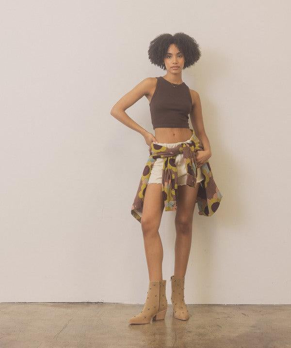 Ivanna - Star Studded Western Boots - Sunday Golden