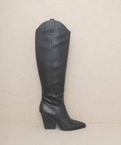OASIS SOCIETY Barcelona - Knee High Western Boots - Sunday Golden