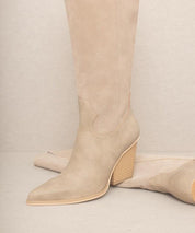 OASIS SOCIETY Barcelona - Knee High Western Boots - Sunday Golden