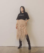 Jewel - Knee High Sequin Boots - Sunday Golden