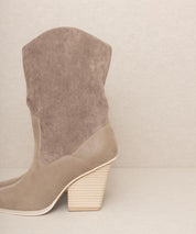 OASIS SOCIETY Marseille - Loose Fit Western Boots - Sunday Golden