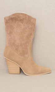 OASIS SOCIETY Marseille - Loose Fit Western Boots - Sunday Golden