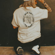 Wild Ain't For Tamin' | Classic Fit Tee - Sunday Golden