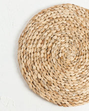 Water Hyacinth Charger - Sunday Golden