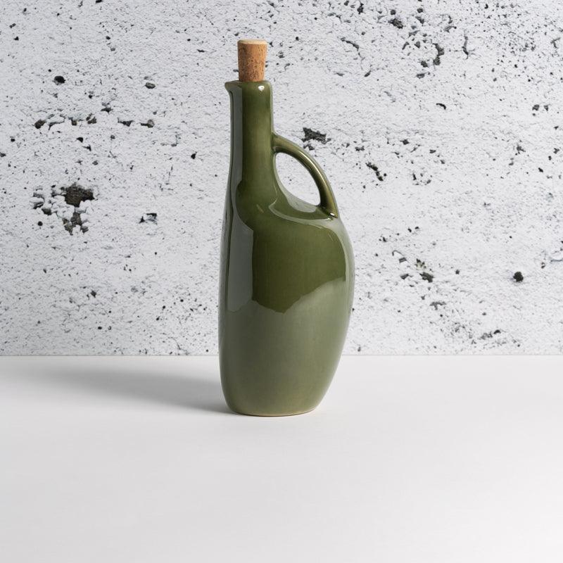 Stoneware Olive Oil Bottle | Canard 34oz - Sunday Golden