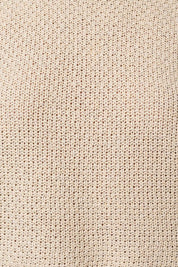 Milo Puff Sleeve Round Neck Texture Sweater Top