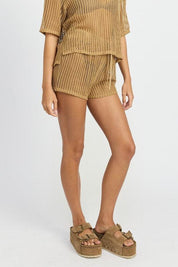 DRAWSTRING LOUNGE SHORTS - Sunday Golden