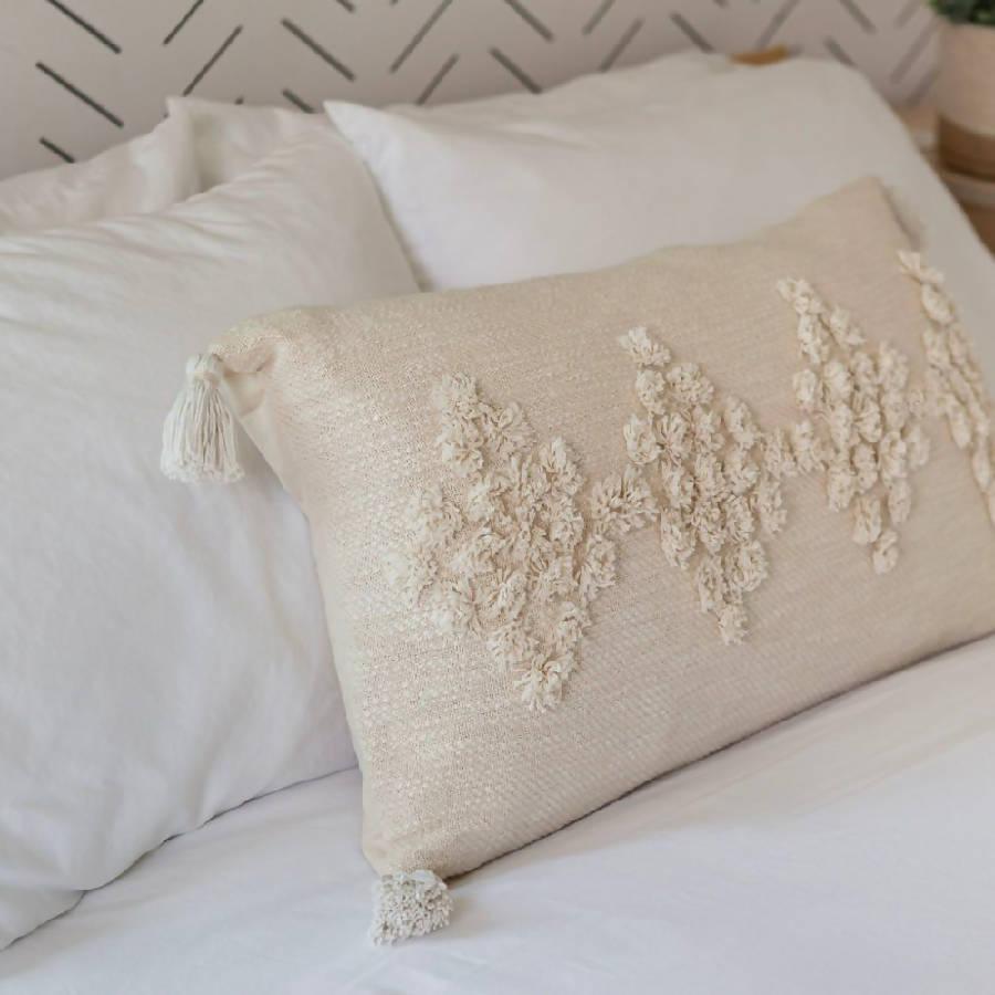 Viha Throw Pillow With Insert - Sunday Golden