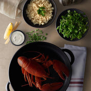 Stoneware Serving Plate With Handles 13.4" - Sunday Golden