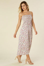 Smocked cami maxi dress - Sunday Golden