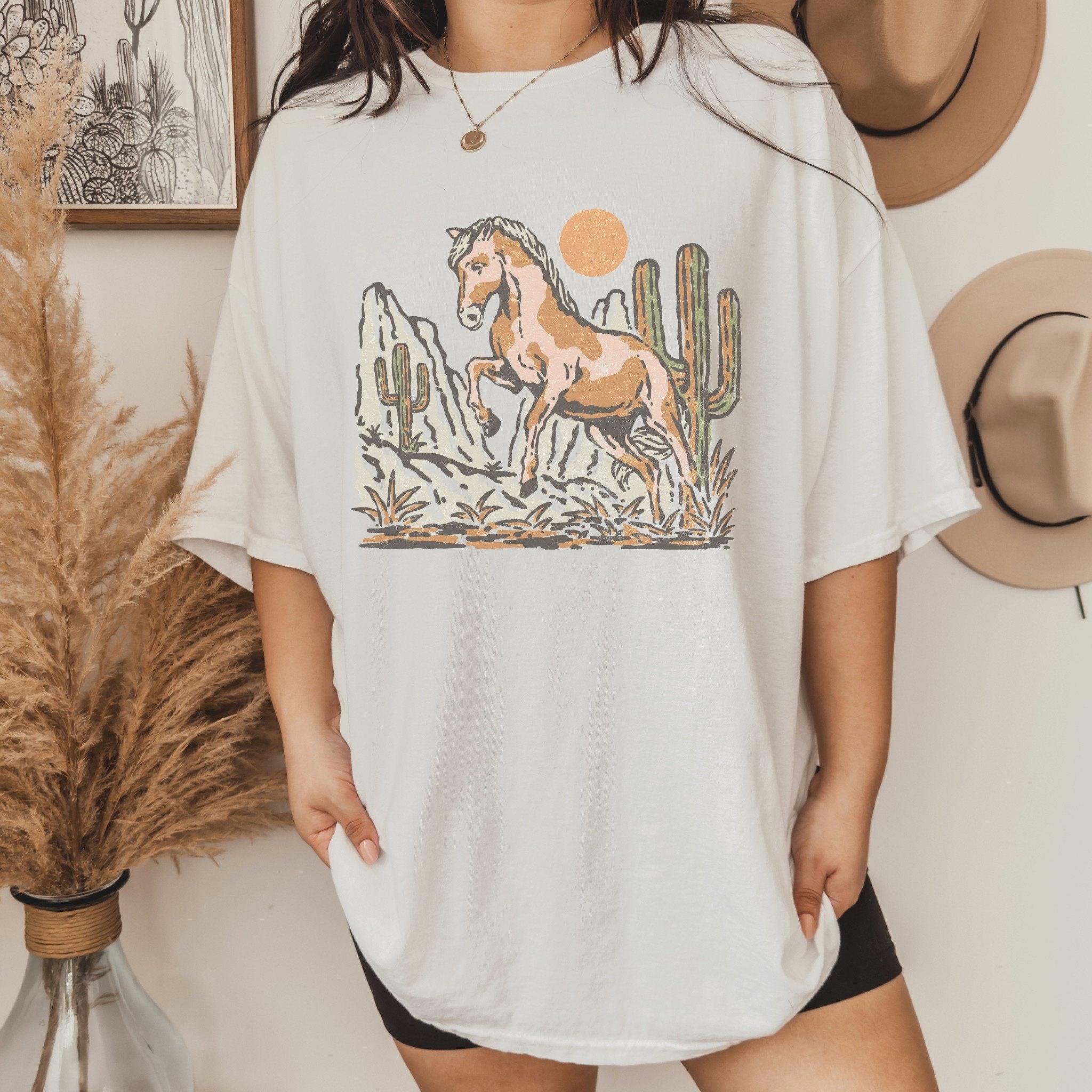 Desert Horse | Classic Fit Tee - Sunday Golden