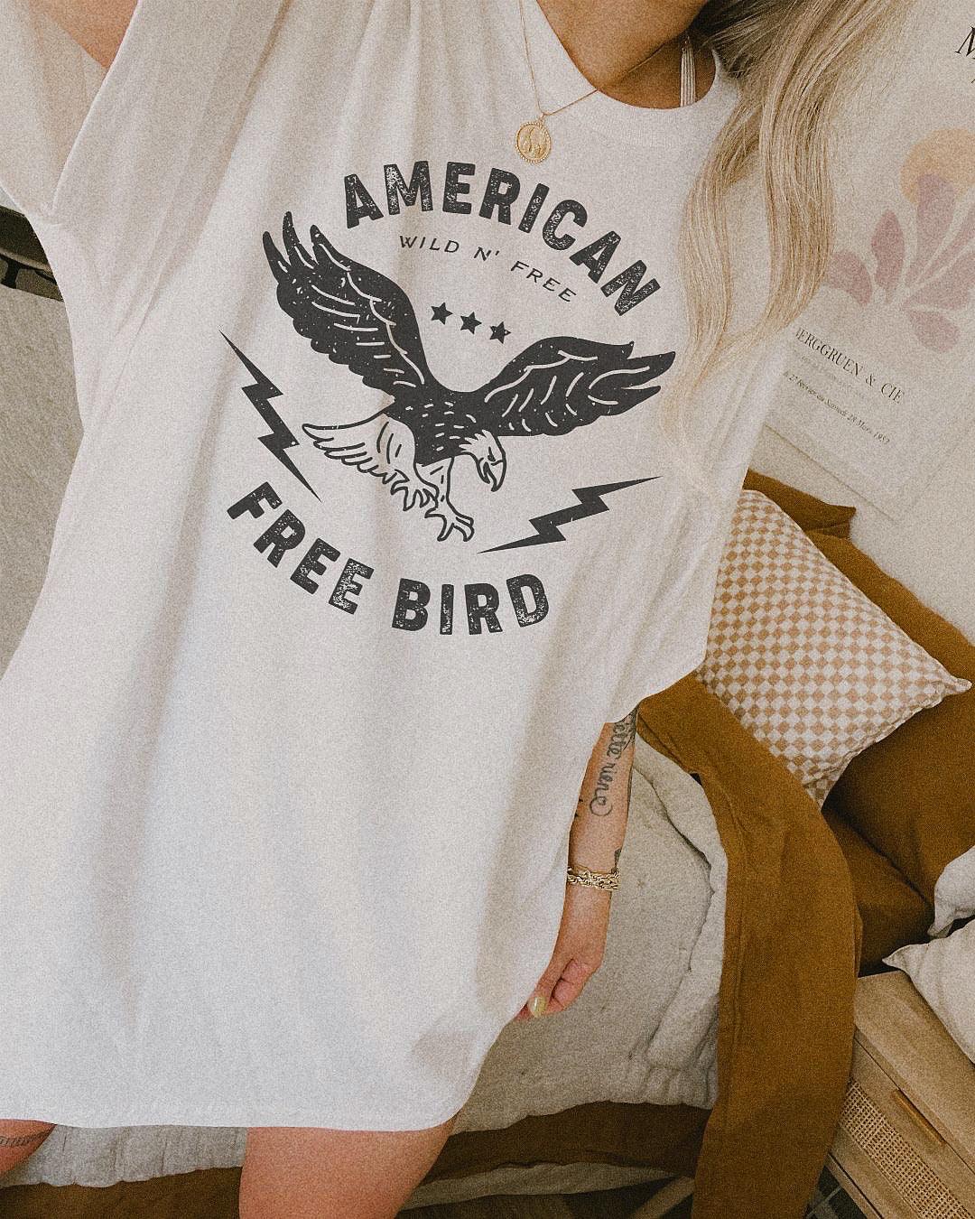 American Free Bird | Classic Fit Tee - Sunday Golden