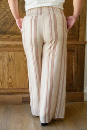 Cassie Wide Leg Pants - Sunday Golden