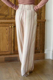 Cassie Wide Leg Pants - Sunday Golden