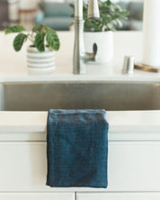 Stone Washed Linen Tea Towel - Sunday Golden