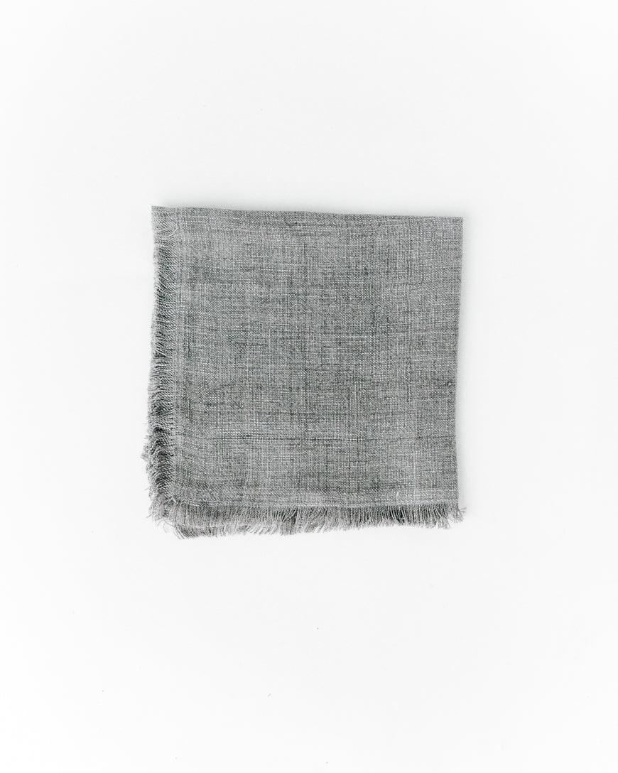 Stone Washed Linen Cocktail Napkin - Sunday Golden