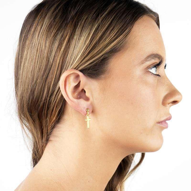 St Agatha Earring - Sunday Golden