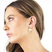 St Agatha Earring - Sunday Golden