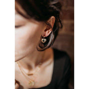 St Agatha Earring - Sunday Golden